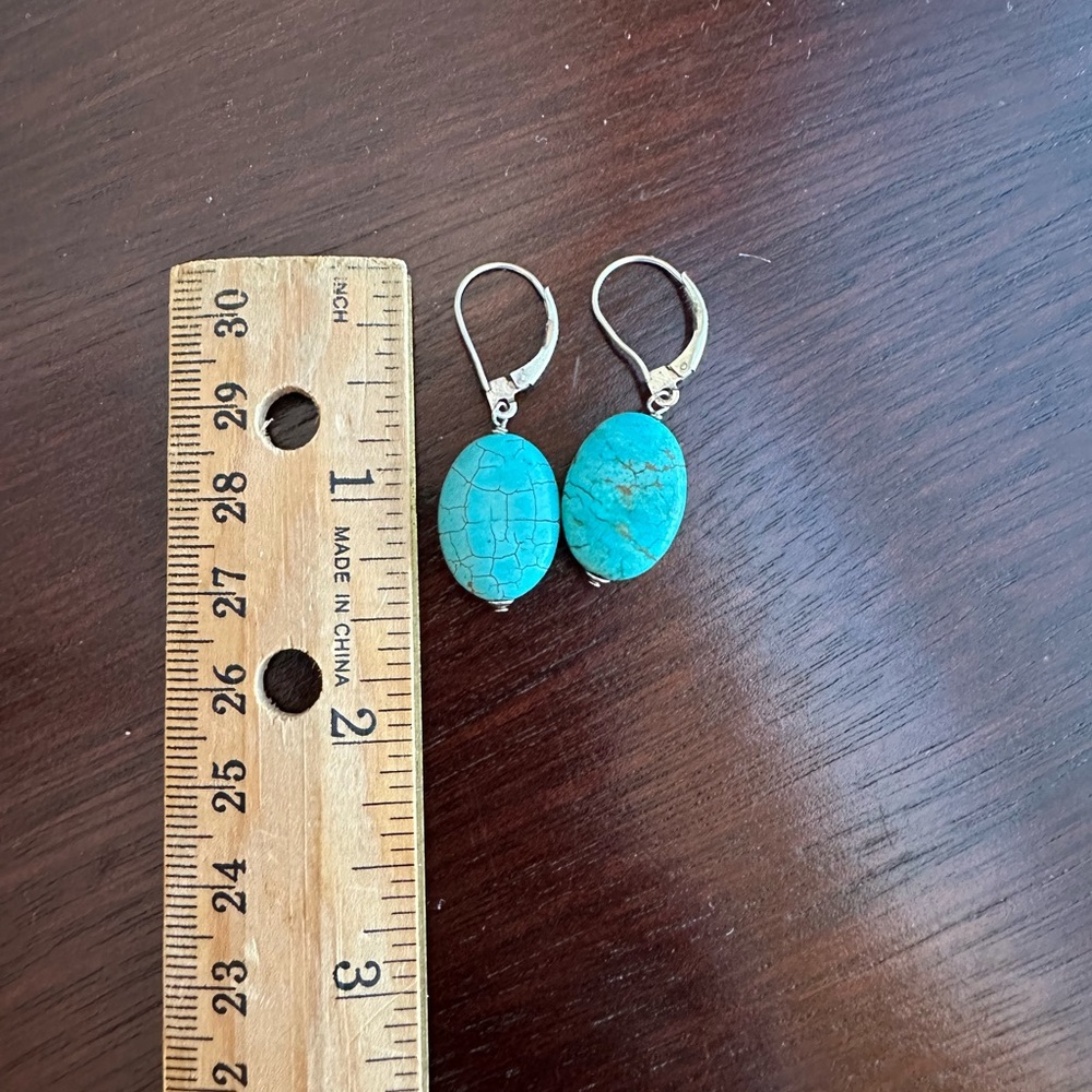 Turquoise & Sterling earrings